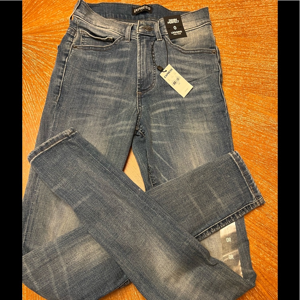 NWT Express jeans “Denim legging”